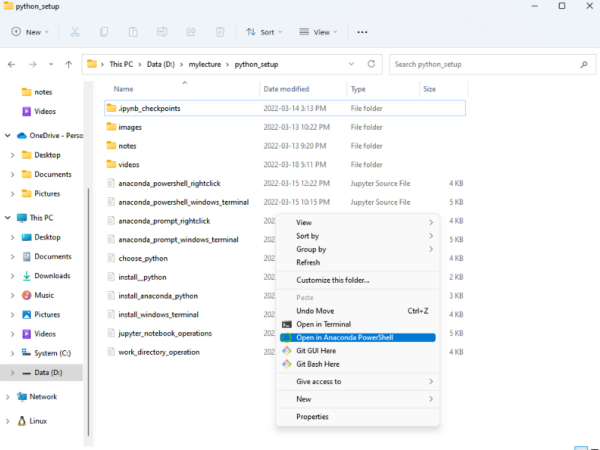 Windows Python Developers Had Better Setup Earlier(V): Add Anaconda PowerShell on Right-click Menu